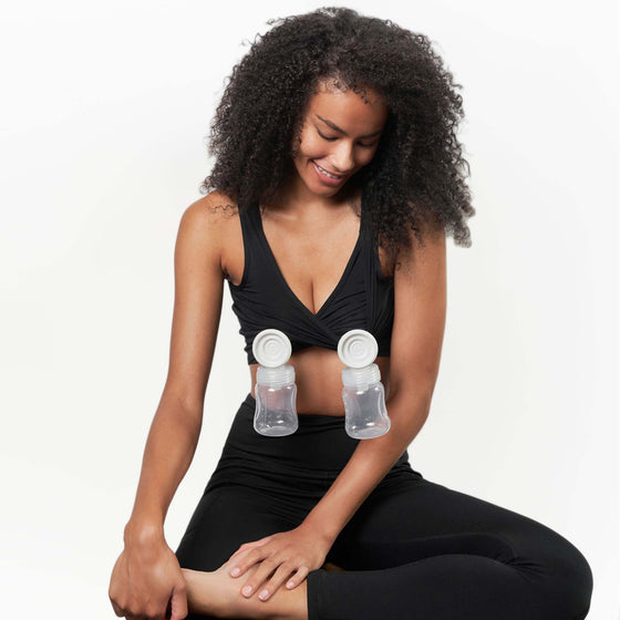 “The Larken X Bra has easy nursing access and hands-free pumping, plus it's  double lined with no clips or wires, and the…