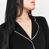 nursing sleep shirt in black
